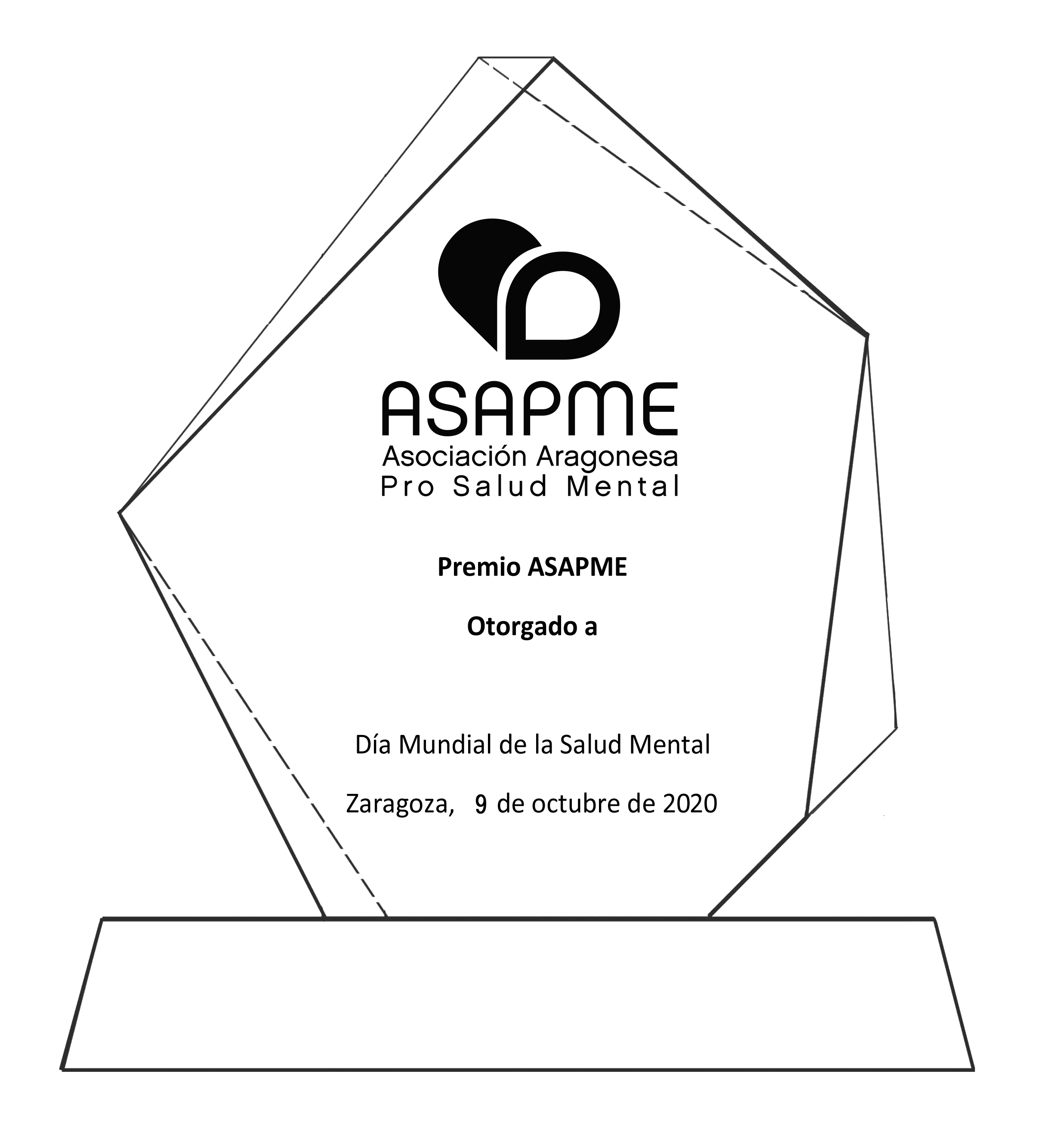 Colegio de Psicología y el Albergue de Zaragoza, premios ASAPME 2020