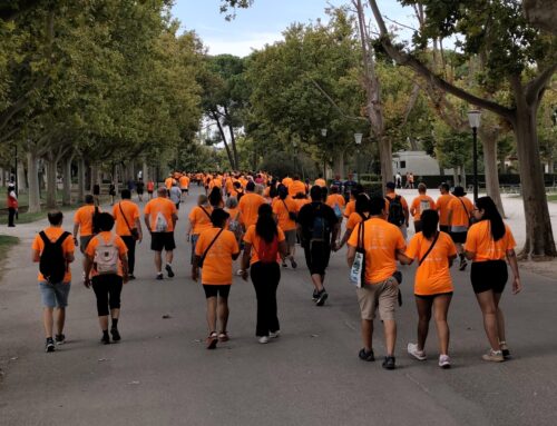 ASAPME Aragón celebró una jornada que movilizó a cientos de zaragozanos por la salud mental en el Parque Grande